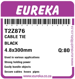T2Z876 - Cable Tie Black -T2Z876_Label_T